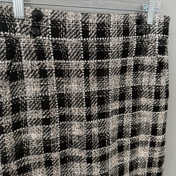 NWOT Veronica Beard Tweed Skirt Arezzo Crystal-embellished Mini
Skirt Size 4 - Picture 3 of 8